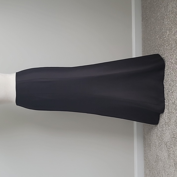 NWOT 100% Silk Vintage Formal Ann Taylor Top & Skirt, Brown, Size: 8 - Picture 11 of 16